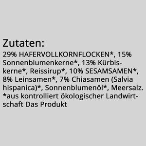 Produktbild für Müsli Edeka Kerne &amp; Saaten-Granola, BIO