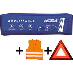 Produktbild für Erste-Hilfe-Tasche RAU-Autozubehör Kombi, blau