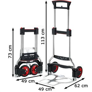 Produktbild für Sackkarre RuXXac Exclusive, 2234-81V3, klappbar