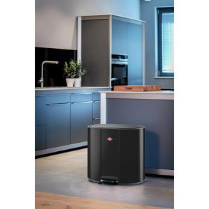 Produktbild für Mülleimer Wesco Multi Collector 2, schwarz