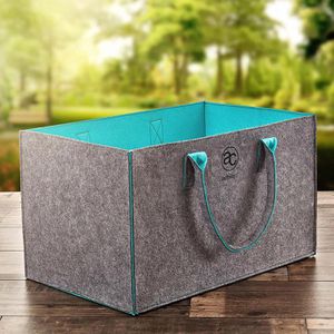 Produktbild für Einkaufskorb achilles AD324gre Filz-Korb