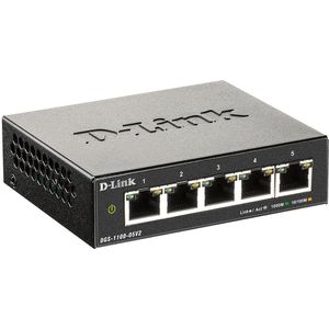 Switch D-Link Gigabit Smart, DGS-1100-05V2/E, managed