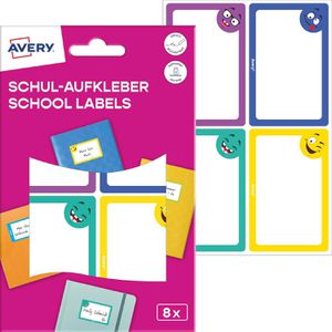 Produktbild für Buchetiketten Zweckform SCHOOL8S