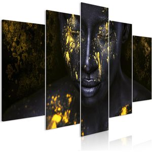 Wandbild Artgeist Gebadet in Gold
