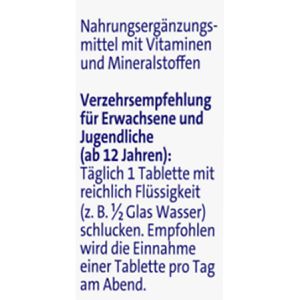 Produktbild für Magnesium Abtei Stark für die Nacht, 30 Tabletten