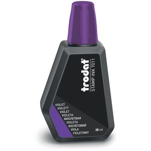 Stempelfarbe Trodat 7011, wasserbasiert, violett