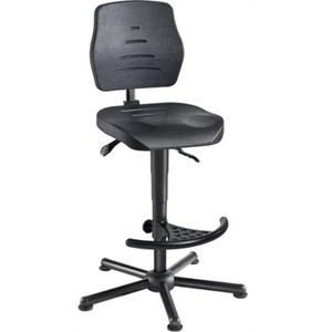 Produktbild für Arbeitsstuhl meychair W15-25-H-PU-FS3,XXL, schwarz