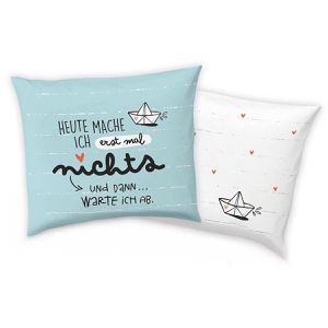 Produktbild für Bettwäsche Happy-life Heute Nichts, 46257, Polyester