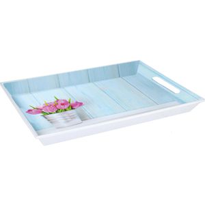 Produktbild für Serviertablett Kesper Tulpen 77392, eckig, 50x35cm