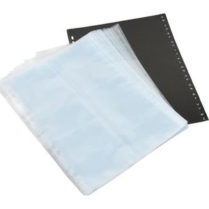 Produktbild für Visitenkartenmappe Durable 238858 Visifix 400, anthrazit, A4