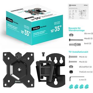 Produktbild für TV-Wandhalterung Onkron R3-B, bis 20 kg