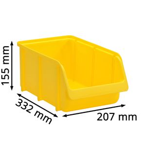 Produktbild für Sichtlagerkasten Hünersdorff 674200, Größe 4