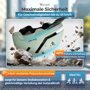 Produktbild für Fahrradhelm Mivelo Nova, für Damen &amp; Herren