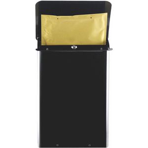 Produktbild für Briefkasten SafePost 14010 ScanPro 14, schwarz, aus Stahl