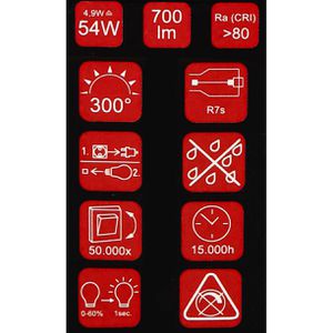 Produktbild für LED-Lampe Blulaxa SMD, R7s