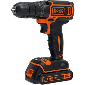 Produktbild für Akku-Bohrschrauber Black+Decker BDCDC18K-QW