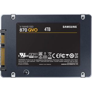 SAMSUNG 870 QVO MZ-77Q4T0B/IT 4TB 2.5インチ SATA SSD 第2世代4bit