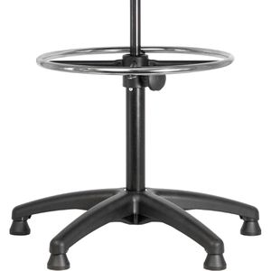 Produktbild für Arbeitsstuhl meychair PW1-H-PU-FR5-PW, schwarz