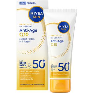 Produktbild für Sonnencreme Nivea Sun UV Gesicht Q10