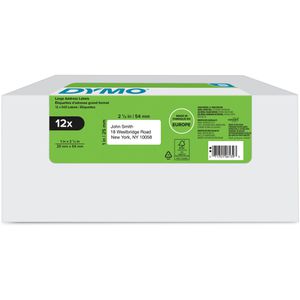 Produktbild für Dymo-Etiketten Dymo 2177563, 11352, S0722520, weiß