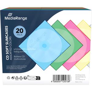 CD-DVD-Hüllen MediaRange für 1 CD