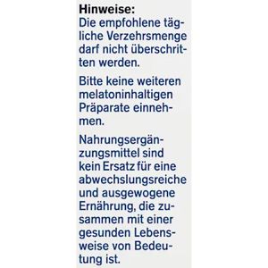Produktbild für Melatonin tetesept Intens, 30 Tabletten für 30 Nächte