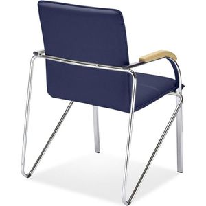 Produktbild für Besucherstuhl Nowy-Styl Samba, stapelbar