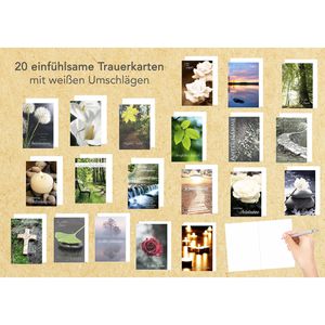 Produktbild für Trauerkarten Böttcher-AG 21249, sortiert