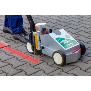 Produktbild für Markierungsspray AMPERE Traffic Paint, rot