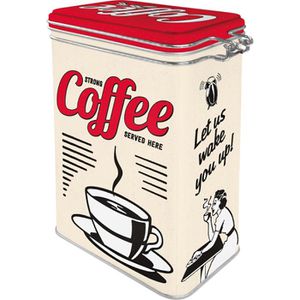 Produktbild für Kaffeedose Nostalgic-Art Strong Coffee, aus Metall