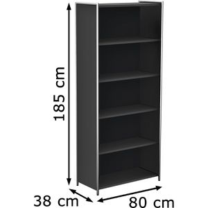 Produktbild für Aktenregal Kerkmann Artline 7349, aus Holz