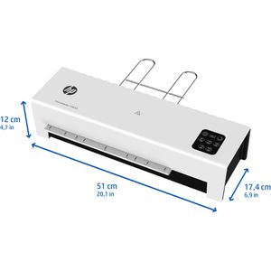 Produktbild für Laminiergerät HP 3168, Pro Laminator 1100, mit 6 Rollen, A3