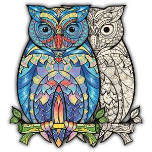 Produktbild für Puzzle Philos 9084, Artefakt 2 in 1 Eule