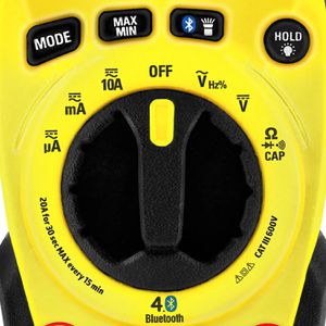 Produktbild für Multimeter Trotec 3510205252, BE52, digital, True RMS
