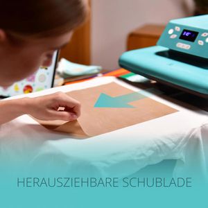 Produktbild für Transferpresse LOKLiK Auto Heat Press, blau
