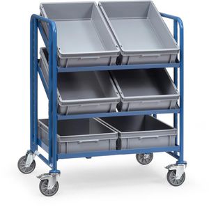 Eurokastenwagen Fetra 2392, mit 6 Eurokästen