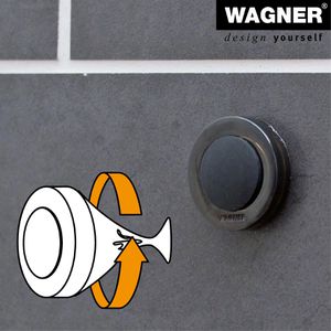 Produktbild für Türstopper Wagner-System EH-5143, Gummi/Kunststoff