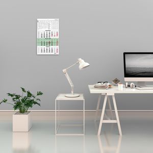 Produktbild für 3-Monatskalender Zettler 956, Recycling, mit Ferienübersicht