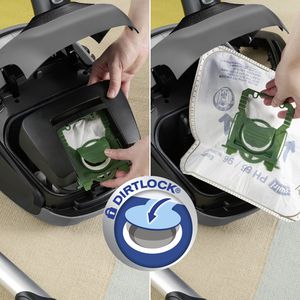 Produktbild für Staubsaugerbeutel Swirl PH 86/ PH 99 MicroPor Plus Anti Odour
