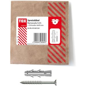 Produktbild für Schrauben-Dübel-Set Tox 013601021, Barracuda 5/25