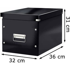 Produktbild für Aufbewahrungsbox Leitz 6108-00-95 Click&amp;Store Cube