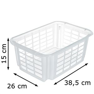 Produktbild für Aufbewahrungskorb Rotho Reverso, 10L