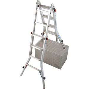 Produktbild für Teleskopleiter Krause Monto TeleVario, 129970, Länge 4,2m