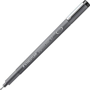 Fineliner Staedtler pigment liner, 308 07-9, schwarz