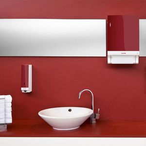 Produktbild für Spender-Panel CWS Frontpanel, weiß