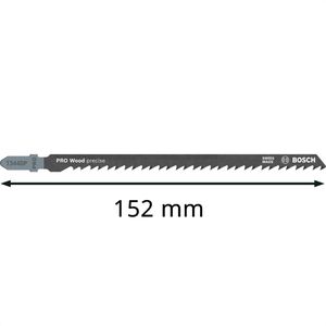 Produktbild für Stichsägeblätter Bosch PRO Wood precise T344DP