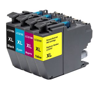 Produktbild für Tinte AgfaPhoto für Brother LC-3219XL Value Pack
