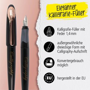Produktbild für Kalligraphie-Stift Online Air Best Writer, Black Rose