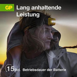 Produktbild für Stirnlampe GP Batteries CH42 LED, mit Batterie