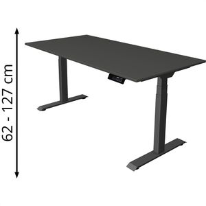 Produktbild für Schreibtisch Kerkmann Move 1 stable, anthrazit / anthrazit
